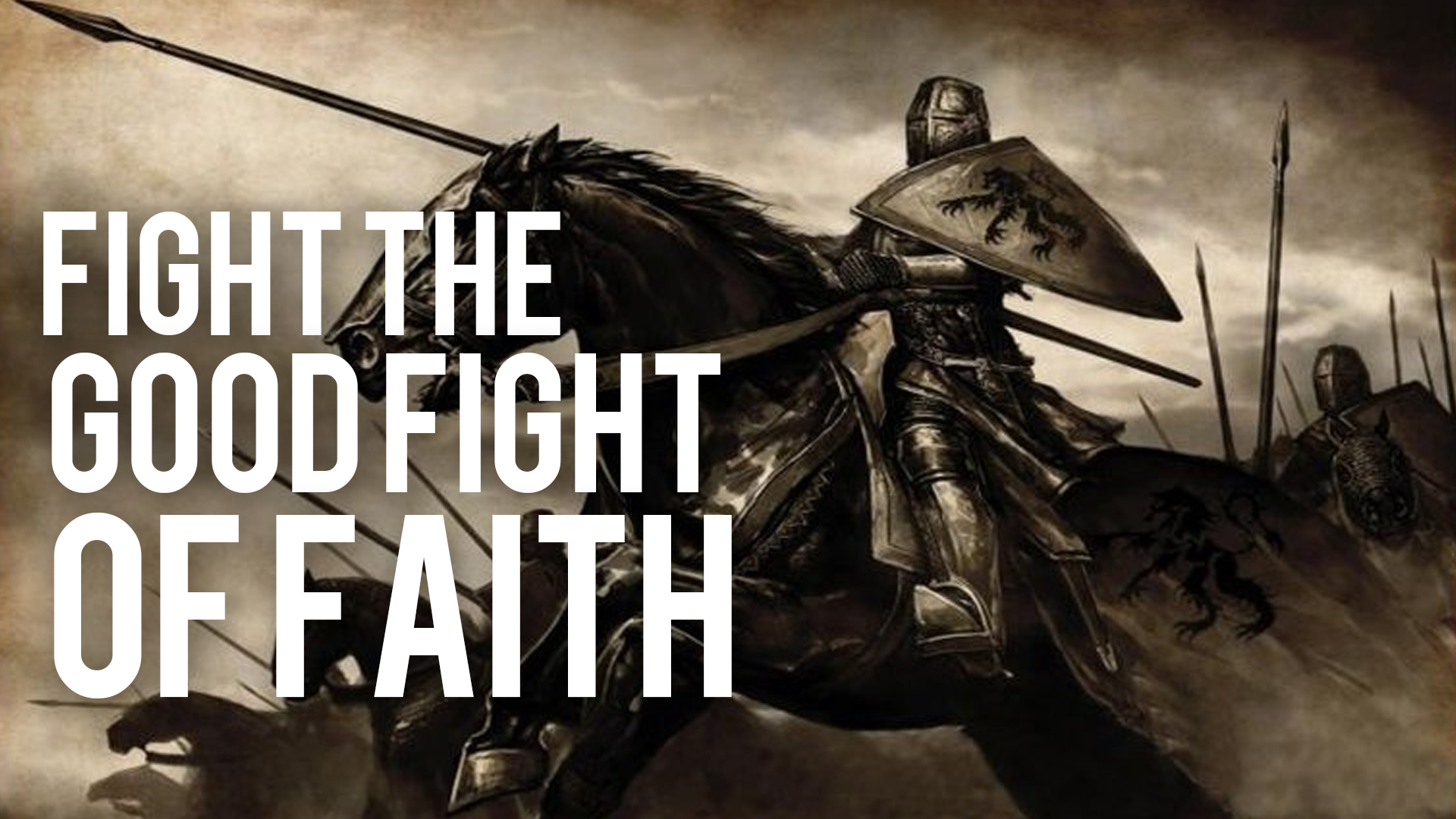 Fighting with faith!